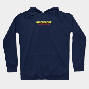 Infermiere | Nurse | T-shirt for Nursing Staff | Print on front & back Hoodie